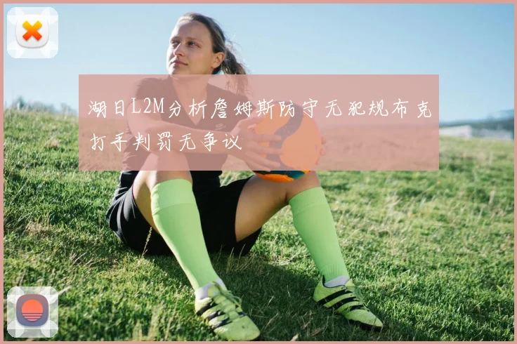 湖日L2M分析詹姆斯防守无犯规布克打手判罚无争议